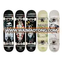 100% Canadian maple cold pressing deck street series complete skateboard