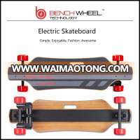 BENCHWHEEL adult sino-wave wireless remote controlled dual-motor drive electric skateboard on-road longboard