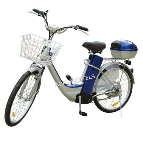 200~250W High Quality Brushless Motor Electric Bike with Basket (EB-003)